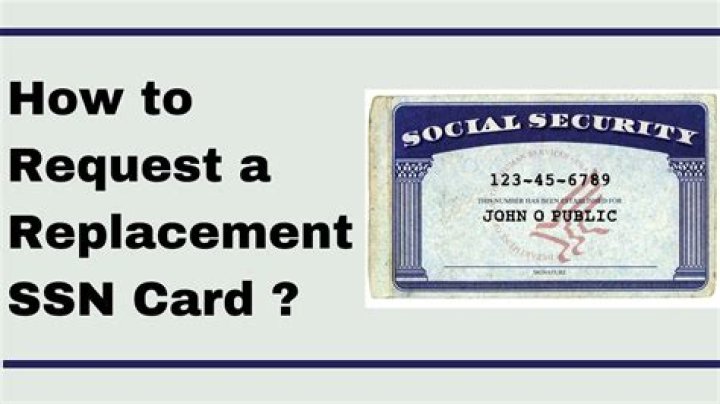 How can I get my sons SSN if I lost the card?