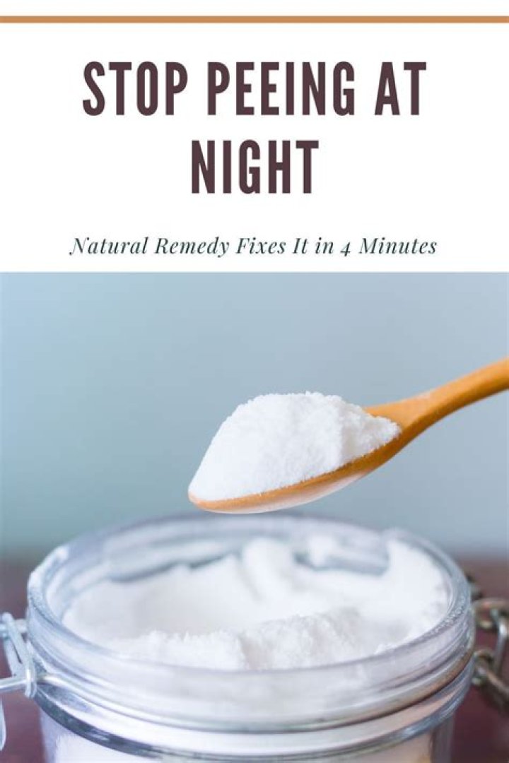 How can I stop needing to pee at night?