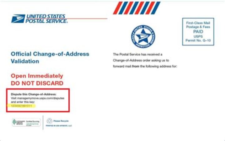 How can I tell if USPS has changed my address?