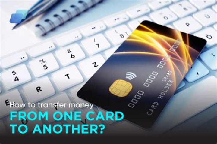 How can I transfer money from one card to another card?