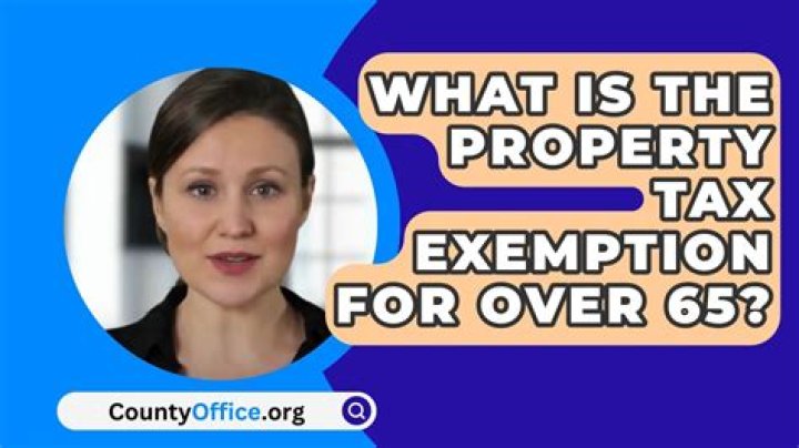How do I apply for over 65 exemption in Texas?