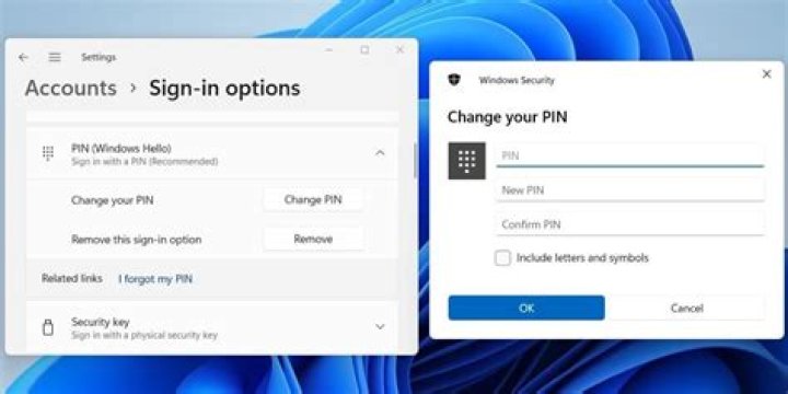 How do I change my PIN on my EIP card?