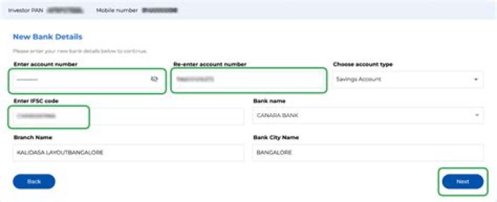 How do I contact the IRS to change my bank details?