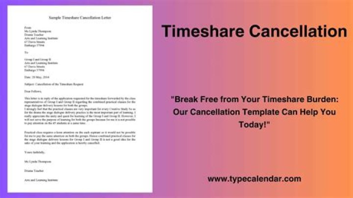 How do I dispute a timeshare cancellation?