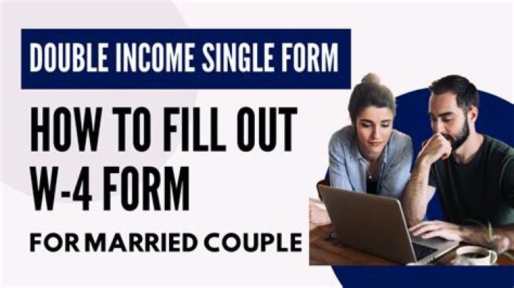How do I fill out a W-2 if married and both work?