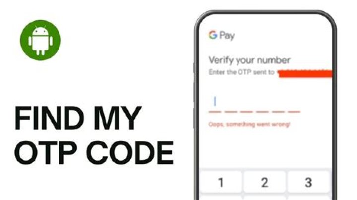How do I find my OTP code online?