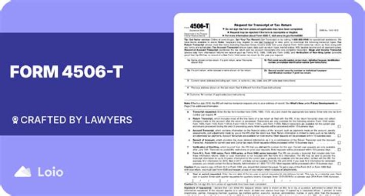 How do I get a form 4506-T?