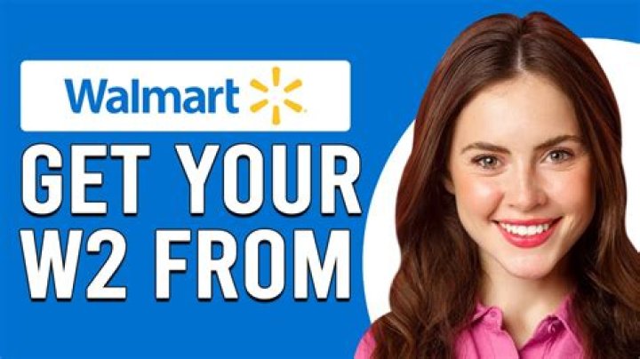 How do I get my w2 from Walmart after quitting?