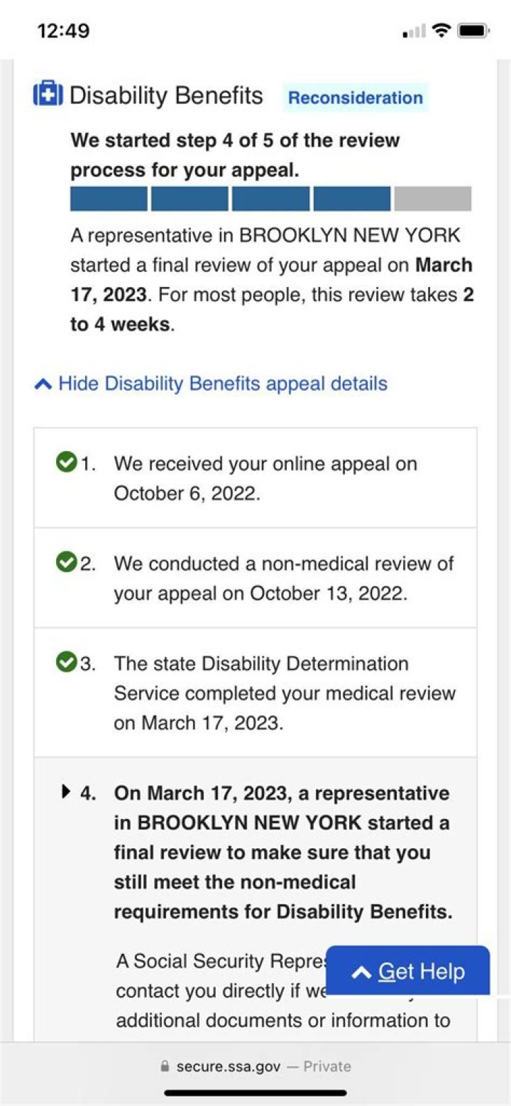 How do I know when my SSDI will be reviewed?