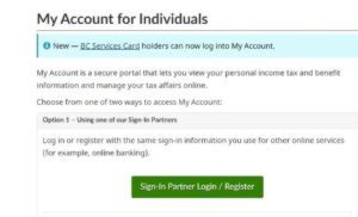 How do I log into my CRA account?