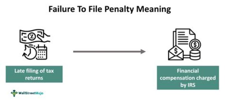 How do I remove failure to file penalty?
