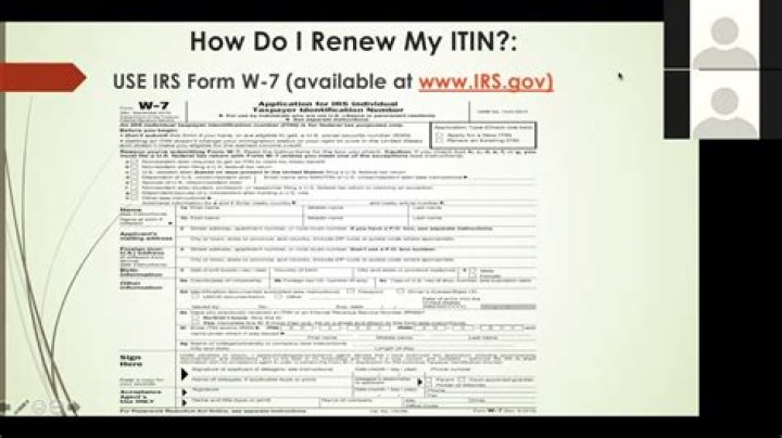 How do I renew my ITIN 2021?