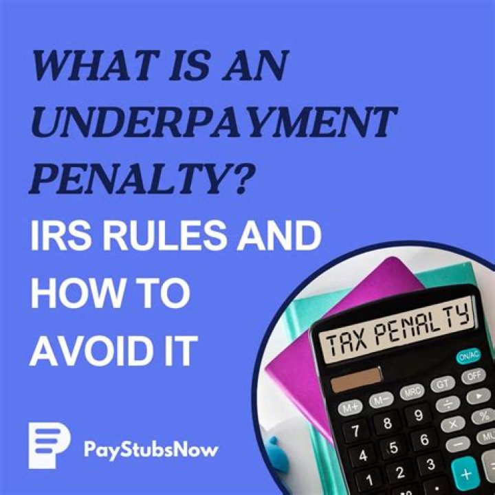 How do I stop a Maryland underpayment penalty?