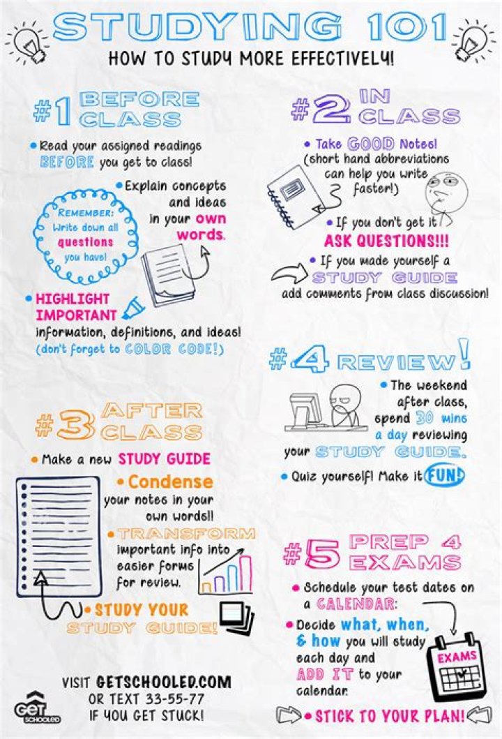 How do I study for a test in 3 hours?