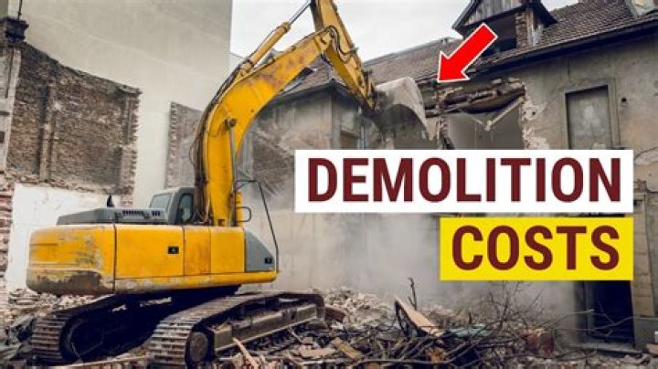 How do you account for demolition costs?