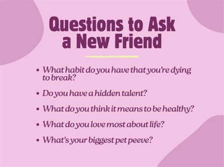 How do you ask a trust question?