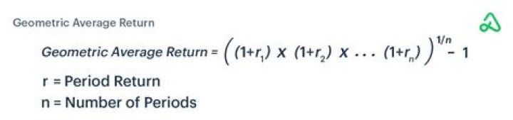 How do you calculate geometric average return?