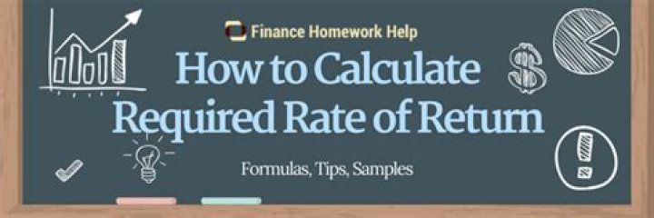 How do you calculate required rate of return?
