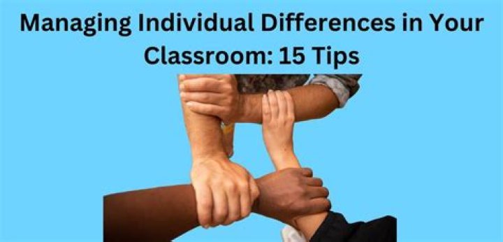 How do you describe individual differences?