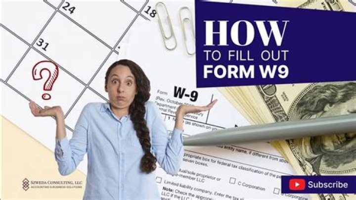 How do you fill out a W9 step by step?