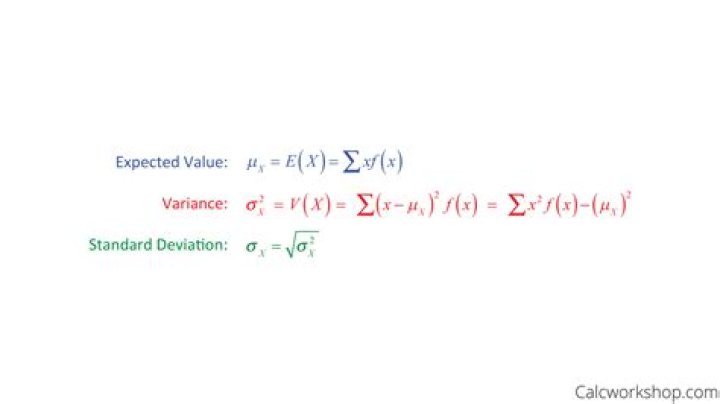 How do you find variance of expected return?