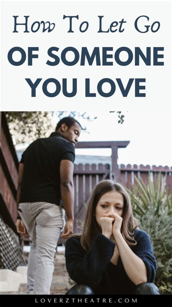 How do you let go of someone you love and have a child with?