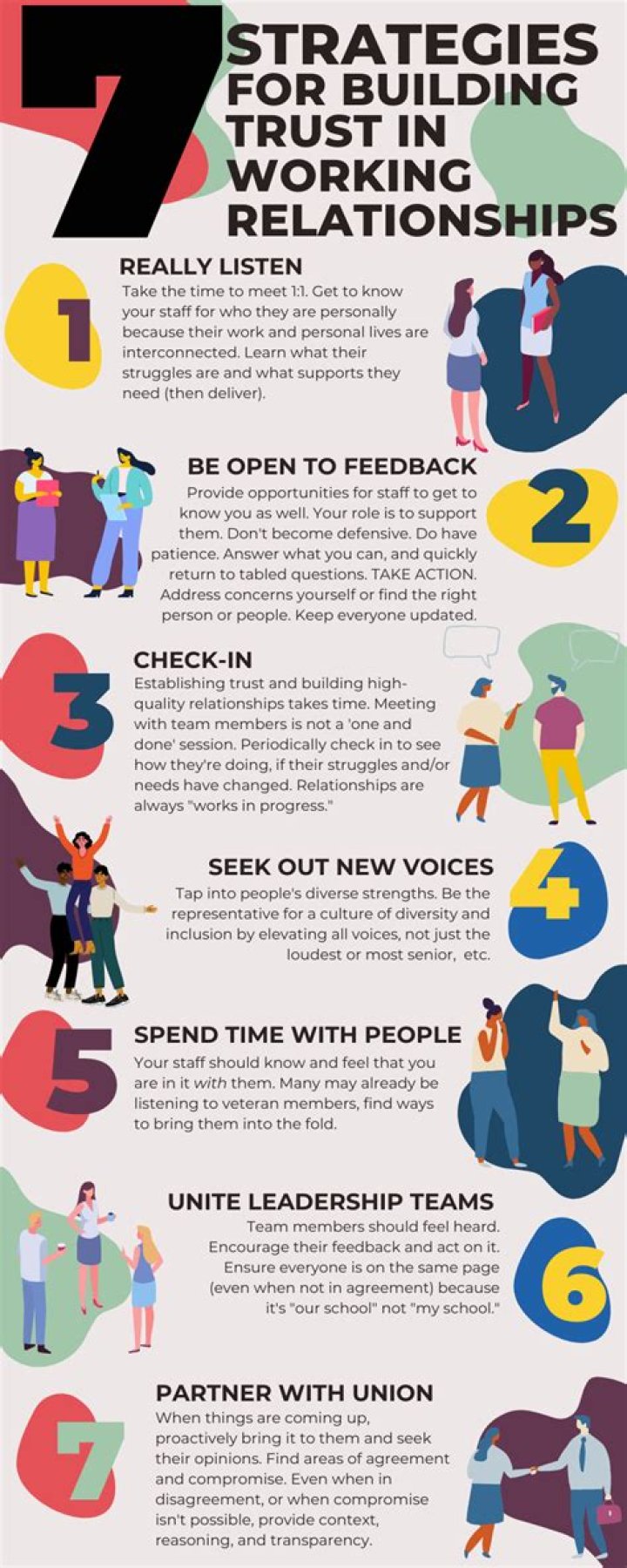 How do you maintain a good business relationship?