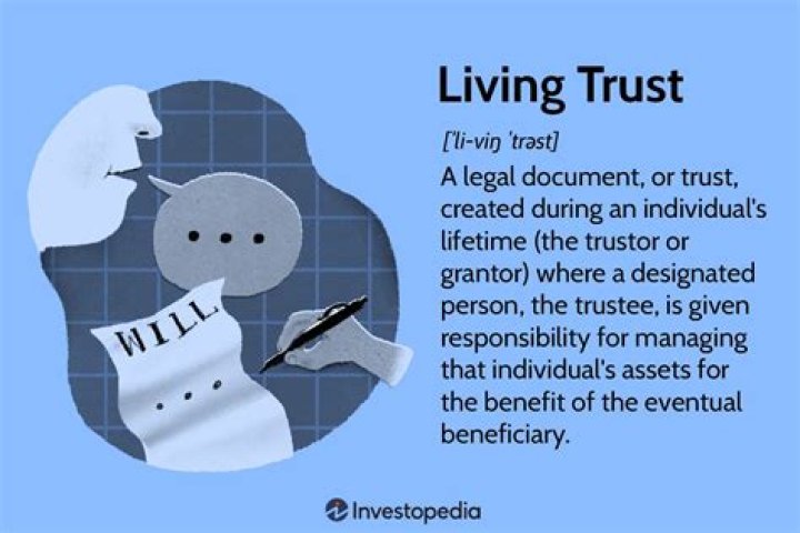 How do you put a living trust together?