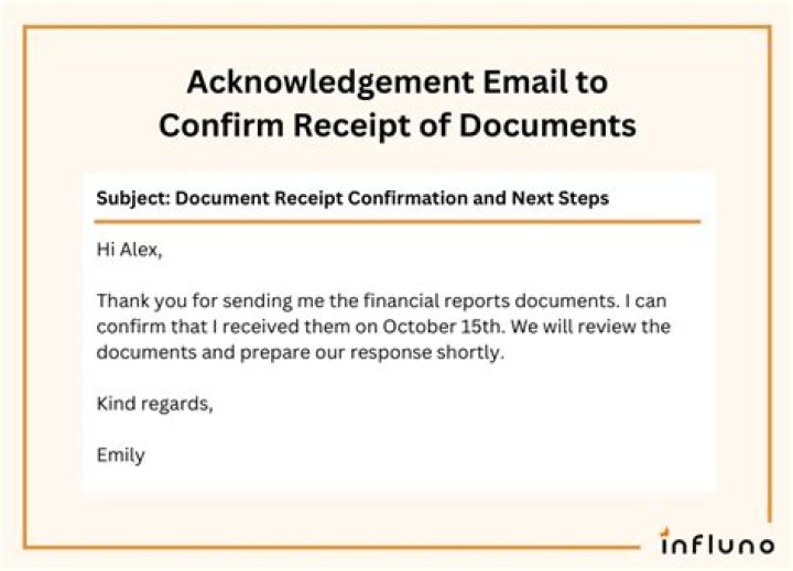 How do you reply to a Confirmation email?