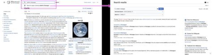 How do you search a certain website on a certain country?
