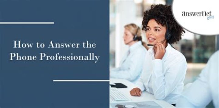 How do you talk professionally on the phone?