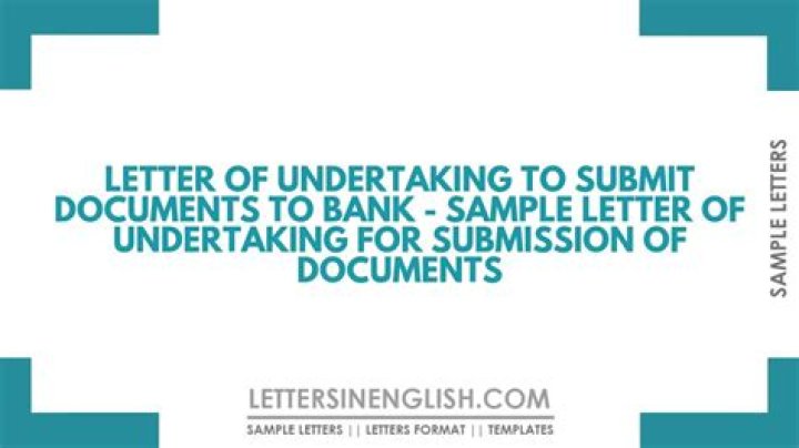 How do you write a letter to submit documents?