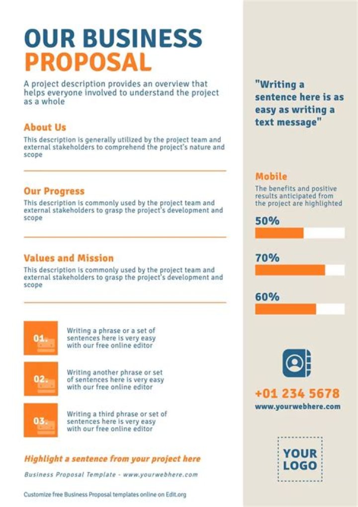 How do you write a small business proposal?