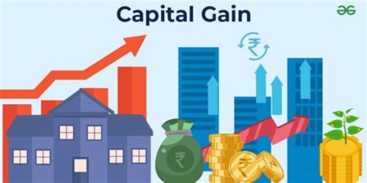 How does capital gains work on investment property?