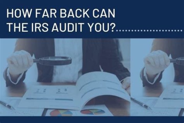 How far back can the IRS audit you?