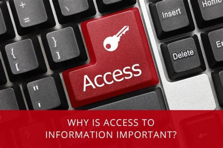 How important is access to information?