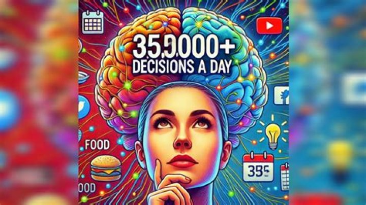 How many decisions does a person make in a day?