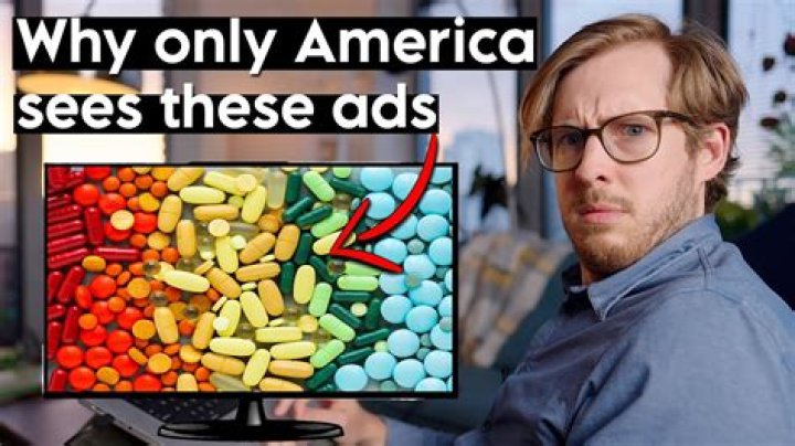 How many prescription drugs are advertised on TV?