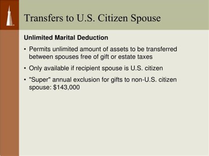 How much can you gift a non US citizen spouse?
