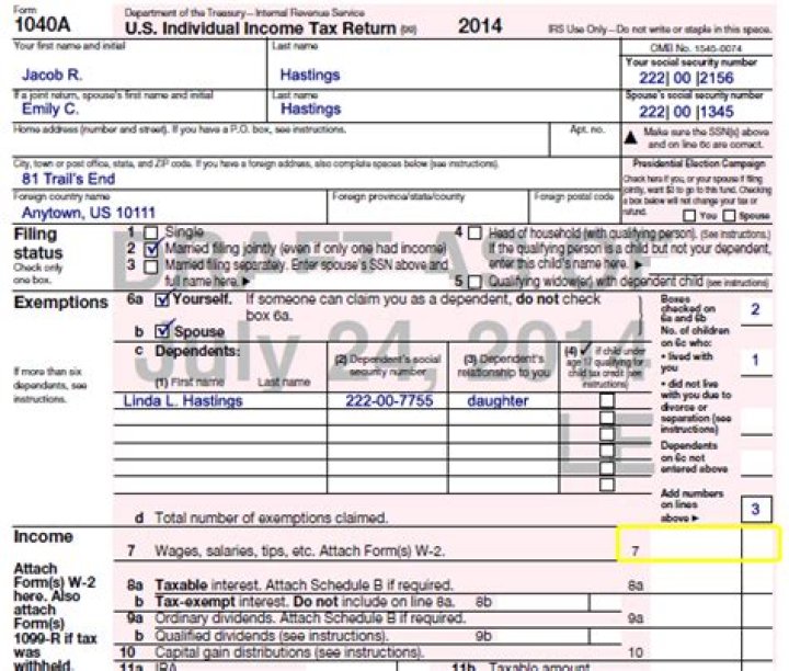 How much does a dependent add to your tax return?