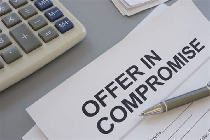 How much does the IRS accept in an offer in compromise?
