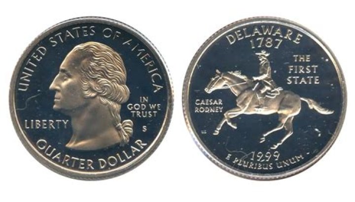 How much is a 1999 D Delaware quarter worth?