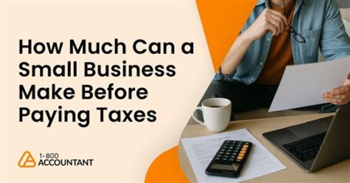 How much revenue can I make before paying taxes?