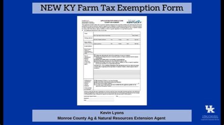 How to become farm tax Exempt in Wisconsin?