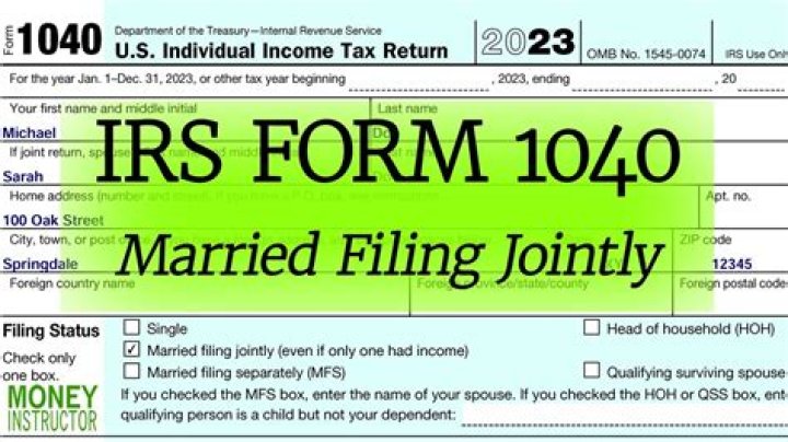 How to file a joint tax return if your spouse died?