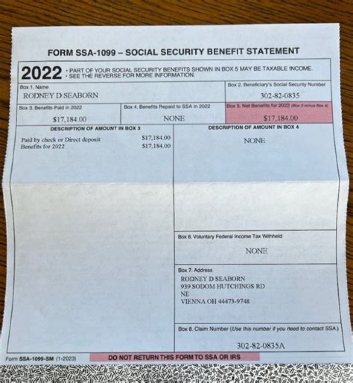 How to file Social Security 1099 tax form?