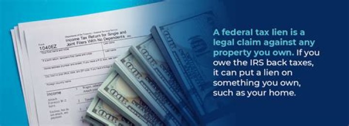 How to get out of a federal tax lien?
