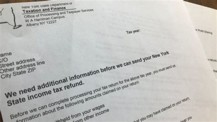 How to respond to New York State Tax Department letter?