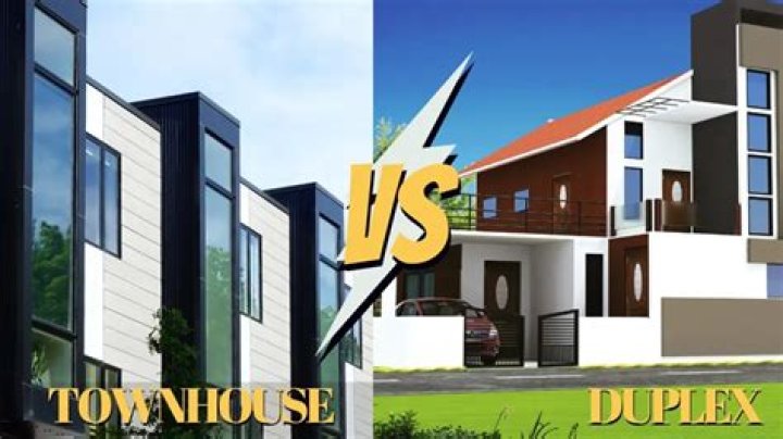 Is a duplex a side by side?