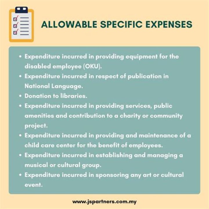 Is buying a van an allowable expense?